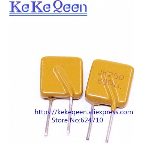 20PCS/LOT Recovery Fuse PPTC JK250-600U 250V 0.6A 600MA PTC Original Authentic