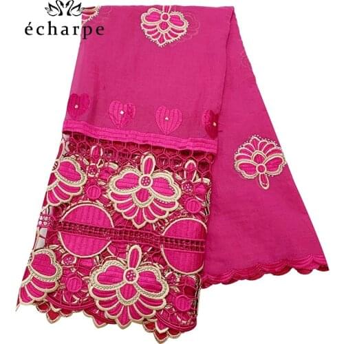 Fushia pink Scarf New African Women Cotton Scarf Dubai Islamic Hijab Embroider Scarf with Tassels Heavy Cotton Big Scarf TH18