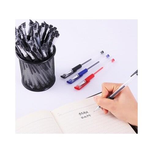 European standard gel pen office black signature pen 0.5mm bullet head school supplies wholesale student pen