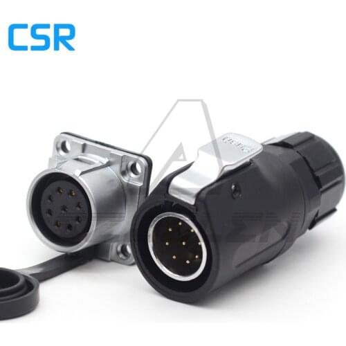 XHP20 series, Waterproof and dustproof connector 9pin Plug and socket,Electrical equipment connector