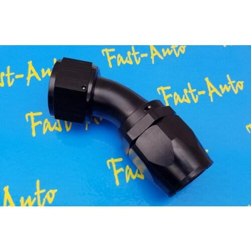 16an an 16 an16 45 degree 45degree Swivel Hose End fitting for 4g63 ej20 all aluminum radiator