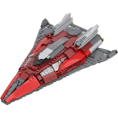 Spaceships 1:250 Scale FDL Building Block Bricks Sets Design Model DIY Toys MOC Childrens Education Toys Gifts 665PCS