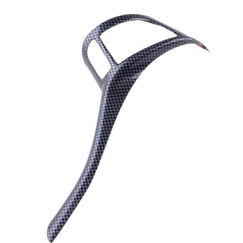 Car Inner Steering Wheel Strip Trim Cover Carbon Fiber Style Black Fit For Nissan Altima 2013 2014 2015 2016 2017 2018