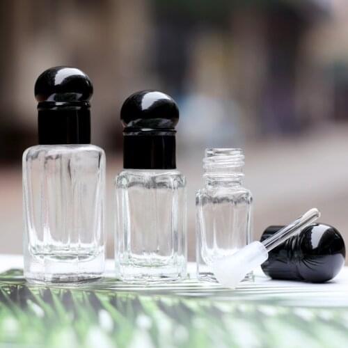 3ml/12ml Clear Glass Drop Stick Perfume Bottle Essential Oil Split Bottle Perfume Sample Bottle 10PCS/LOT