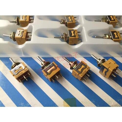 Imported Japan Toggle switch AJ22122 6 feet 3 gear Rocker toggle switch 3A 250V