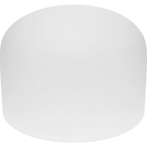 Tooyful Crystal Singing Bowl C Note for Root Frosted Quartz for Meditation,Prayer,Yoga,Relaxation 8 Inch white