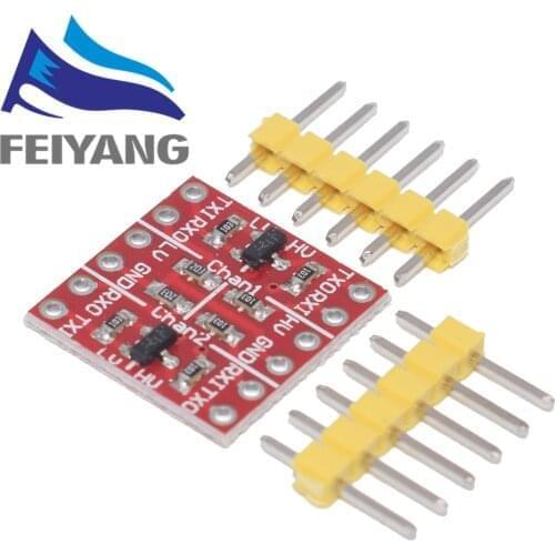 100pcs Logic Level Converter 3.3V 5V TTL / bi-directional conversion system