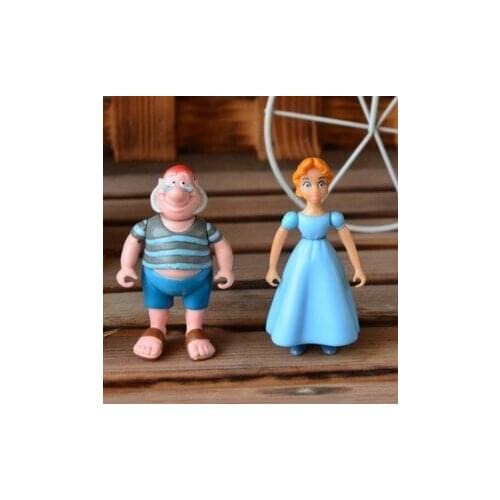 Pvc figure Princess Wendy and smith toy Doll Decoration Collection 2pcs/set