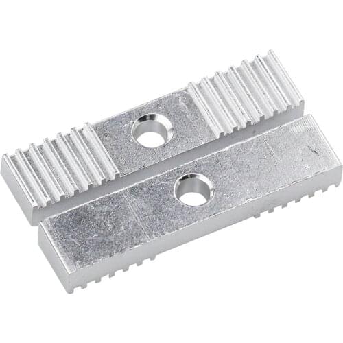 10Pcs 3D Printer Reprap GT2 Timing Belt Fixing Piece Aluminum Alloy Tooth pitch 2mm Clamp Fixed Clip 9*40mm Free shipping