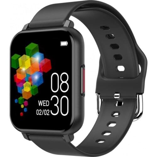 T82 Smart Watch 1.55 inch Color Touch Screen Smart Bracelet Heart Rate Monitor Blood Pressure Messages Reminder Watch for Sports