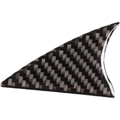 Carbon Fiber ABS Air Conditioner Switch Trim Cover Decoration Stickers for Toyota Highlander 2015-2018