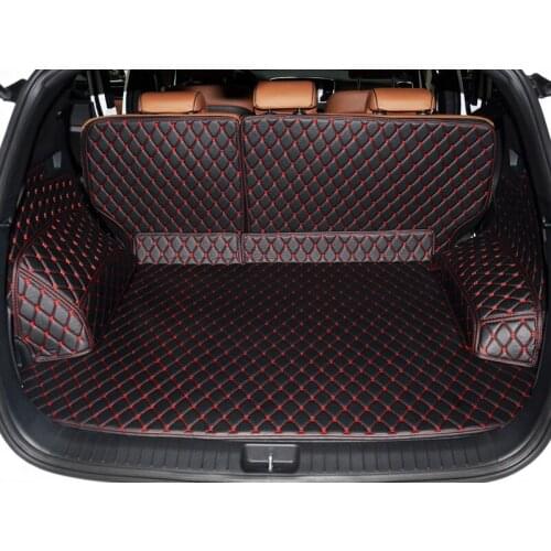 High quality! Special trunk mats for KIA Sportage 2018-2011 waterproof cargo liner boot carpets for Sportage 2016,Free shipping
