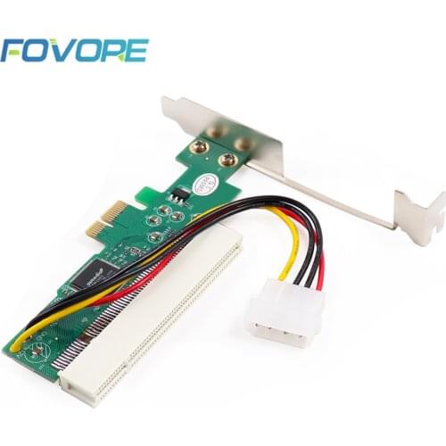X1/X4/X8/X16 Adapter Card Boards Expansion Express PCI-E To PCI SATA Add On CARD