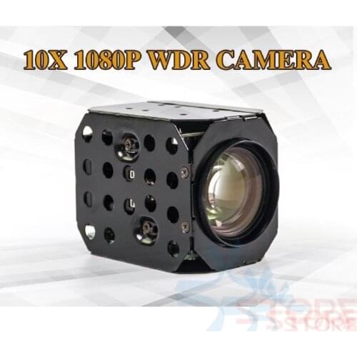 Zoom 10X 1080P WDR FPV Camera with HDMI/AV Output,OSD,DVR, Snapshot and Playback For FPV