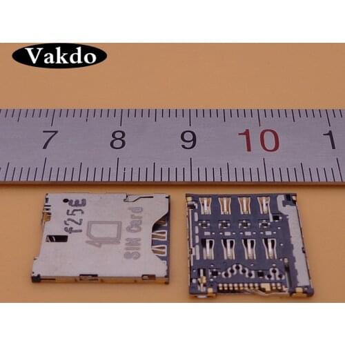 10X Sim Card Reader Module Slot Tray Holder Replacement Part connector socket For Alcatel One Touch Idol mini 6012X 6012A OT6012