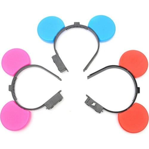 200pcs LED Flashing Braid Light up Headband Christmas Party Costume Mouse Ears Light Up Headband
