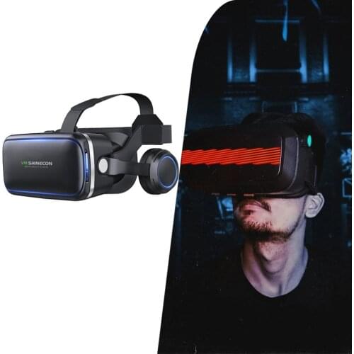 3D VR Glasses Virtual Reality Full-Screen Viewable Wide-Angle 3D Smart Virtual Reality Glasses Head-Mounted Game All-In One