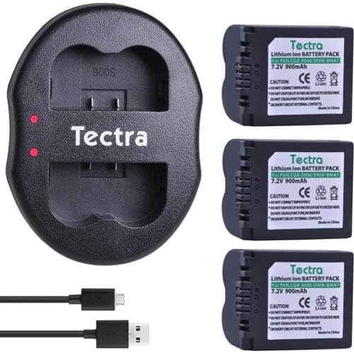 3pack CGA-S006 S006 DMW-BMA7 S006 s006a CGR-S006E Li-ion Battery+Dual Charger for Panasonic DMC FZ7 FZ8 FZ18 FZ28 FZ50 FZ30 L50