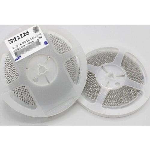 CL21A225KBQNNNE CL21A225KBFNNNE CL21A225KB9LNNC 0805 2.2uF 50V X5R ±10% SMD ceramic capacitor 0805 225K 50V 2.2UF X5R K file 10