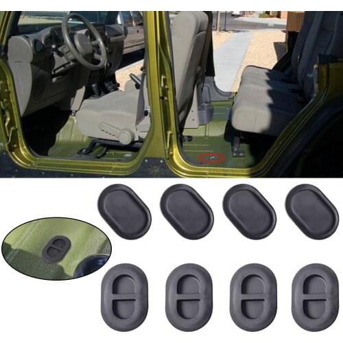 For Jeep Wrangler JK JL Floor Pan Plug Rear Floor Pan Body Plug Small Rubber Plug 68194821AA 2014-2018