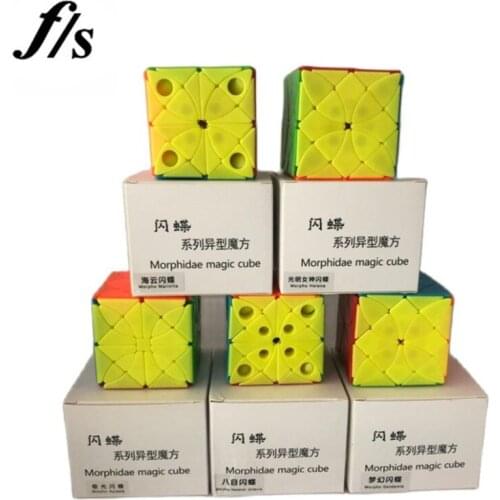 Newest Fangshi Aurora butterfly Morpho Marinita Helenor Octavia Deidamia Curvy copter Extreme Cubo magico Colletion Toys for Kid