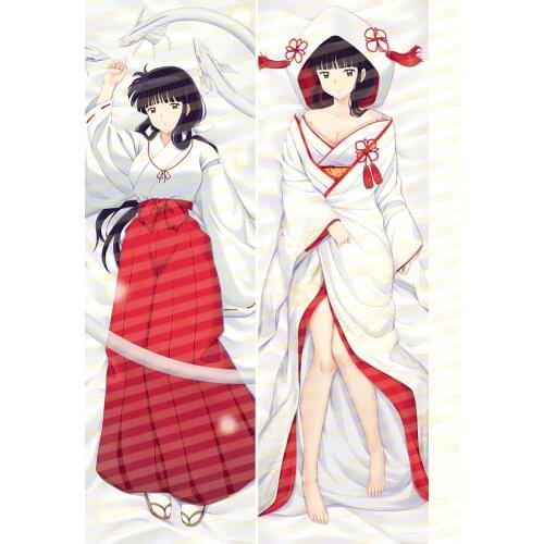 Cirnos Store Original kikyou inuyasha pillow cover loli body Pillowcase Dakimakura