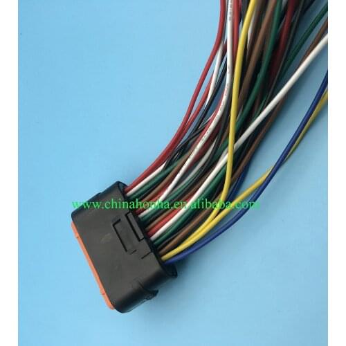 34 Pin 1.0mm male and female plug MX23A34XF1 MX23A34SF1 Waterproof Automotive Connector Motorbike ECU Socket