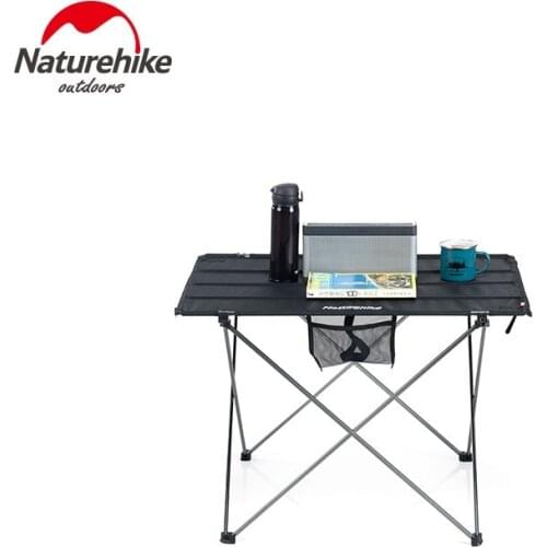 Naturehike Factory Outdoor Camping Hiking ultralight folding table Travel Wild Dining Picnic table Thicken Oxford Folding table