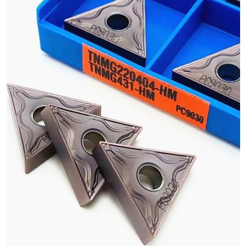 TNMG220404 HM PC9030 carbide milling cutter CNC TNMG220404 HM PC9030 metal insert turning tool TNMG 220404 lathe tool parts