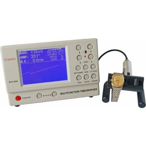 Weishi MTG-3000 Mechanical Watch Timing Machine Multifunction Timegrapher Tester for watch makers and watch hobbyists