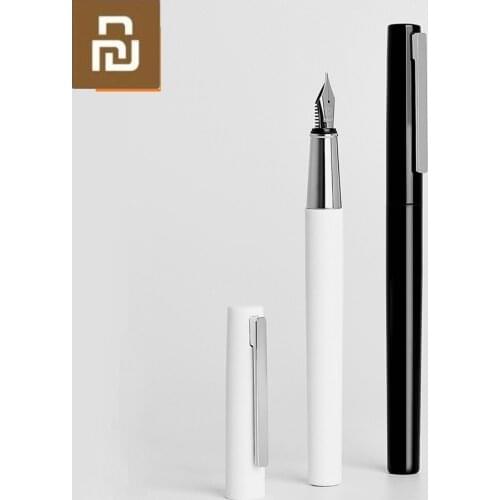 Xiaomi BRIO Fountain Pen with Ink Bag Storage Bag Box Case 0.3mm EF Nib 316 Stainless Steel Inking Pen for Writing Signing