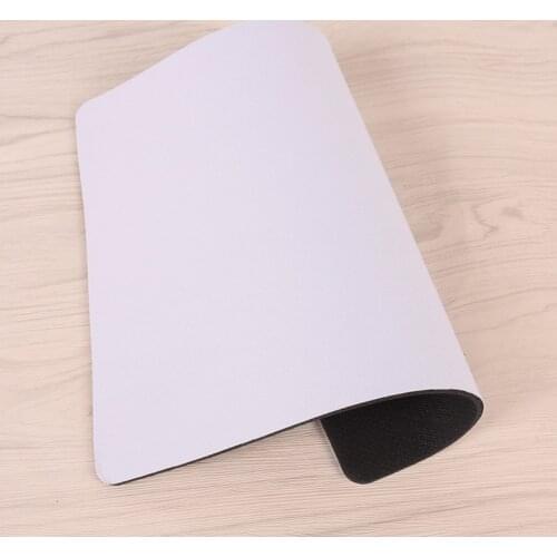1pcs White Fabric Mouse Mat Pad 3mm Thick Non Slip Foam 26*21cm Gamer Gaming Keyboard Pad Laptop Desk Mat
