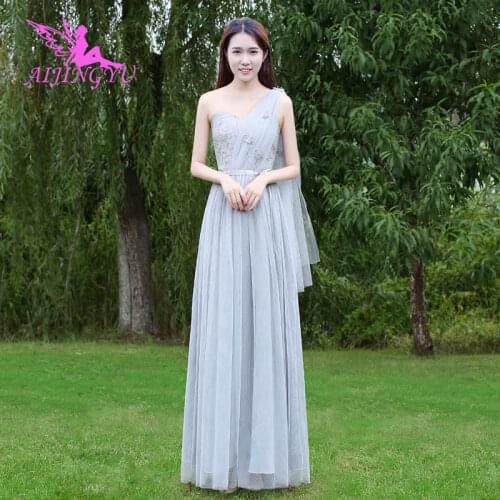 AIJINGYU 2021 2020 sexy wedding guest party prom dress bridesmaid dresses BN112