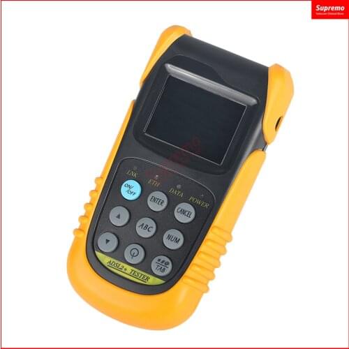AUA-801C ADSL2+ Broadband Tester ADSL Bandwidth Cable Tester Network testing tool for FTTH Free Shipping