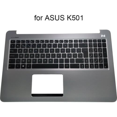 Belgian backlit keyboard for Asus K501 K501L K501UB K501UX K501LB K501LX BE Belgium keyboards Palmrest Top Case 90NB0A52-R30030