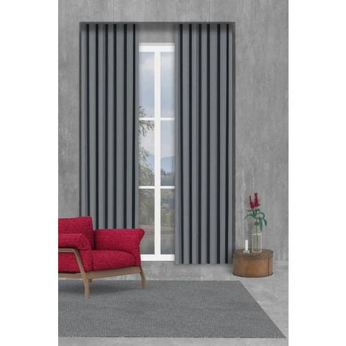 Brillant Brillant Brand Backdrop Curtain Gray Color Velvet Flat Pilesiz Two Wings