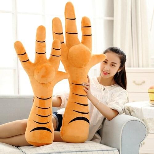 Big chicken feet hold pillow cushion Christmas decorations diy gift custom Doll Birthday Valentines Day Gifts Personality
