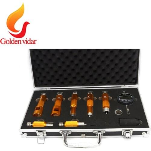 Hot sale Common rail injector valve measuring tool kit for Bosch and for Densso diesel injector valve stroke measuring tool