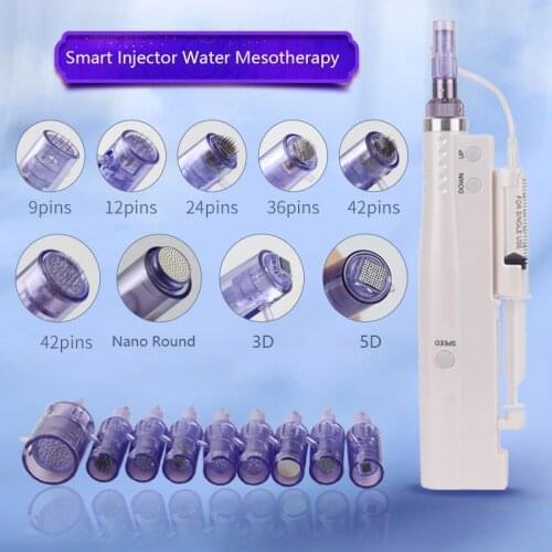 Dropshipping Hydra Injector Portable smart injector water mesotherapy meso guns derma pen injection Facial Treatment Machine