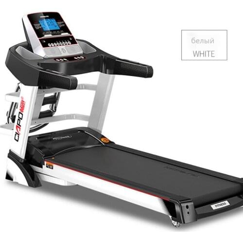 T900 treadmill home silent fitness folding single / multi-function blue screen free installation electric treadmill massage fitn