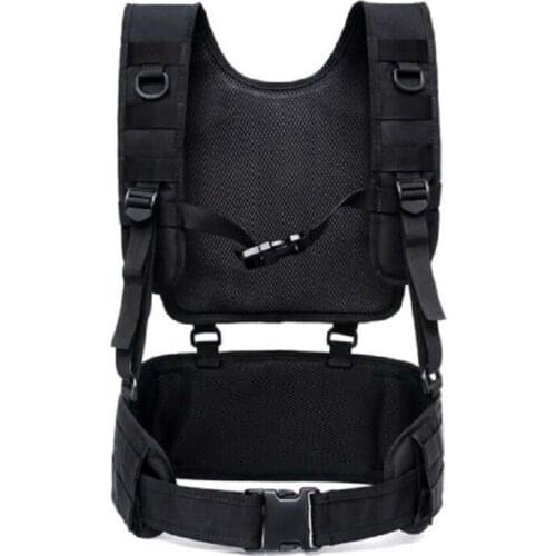 Tactical GK5 MOLLE Shoulder straps Belt Waist Girdle hanging Rig Waistband