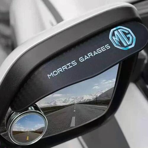 For MG ZS GS GT MG3 MG5 MG6 Car Rear rain eyebrow weatherstrip auto mirror Rain Shield shade cover protector guard MG 3 MG 5 MG6