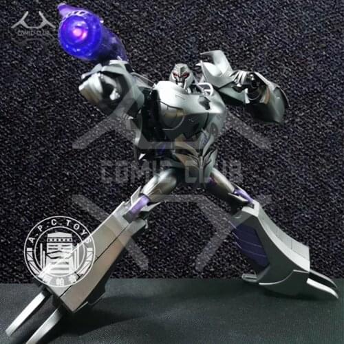 COMIC CLUB IN-STOCK APC Toys Dark Master contain LED light TFP Transformation OP Action Figure robot