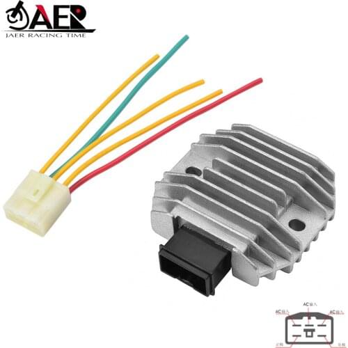 JAER Motorcycle Regulator Rectifier for Yamaha YZF R6 R1 FZR600 YZF600 FZ6 FZ6N XP500 TMAX 500 V-STAR XVS400 XVS1100 WR250R