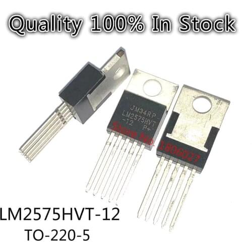 10pcs/lot LM2575HVT-12 12V TO-220-5 voltage regulator buck chip