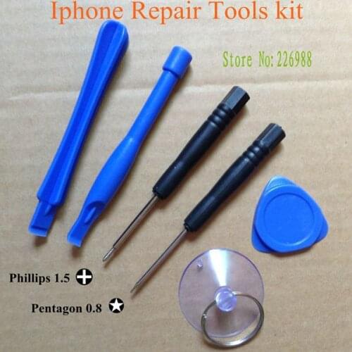 2000SET iphone 5s repair kit high quality tools set, screwdriver to repair iphone 6 Samsung , Pentalobe 0.8 screw driver