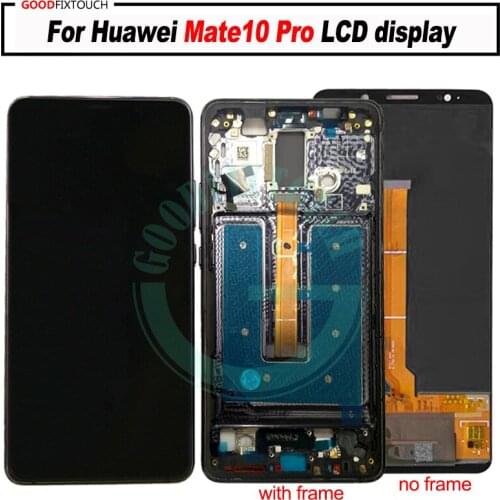 AAA Quality 6.0" For Huawei Mate10 Pro LCD Screen Display + Touch Panel Digitizer Assembly with frame For Huawei mate 10 Pro lcd