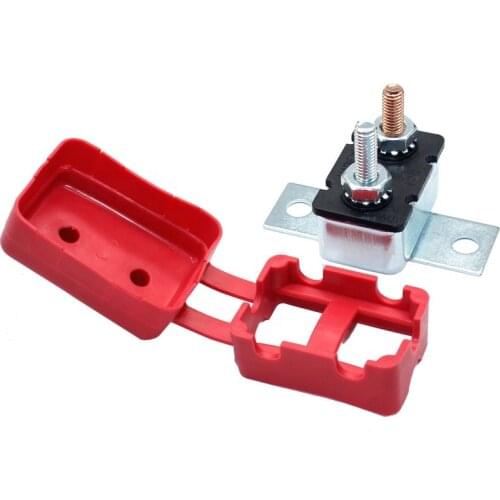 Kuoyuh 12V 24V 35A Circuit Breaker Marine Boat MCB Automatic Reset Battery Single Pole Protect with Waterproof Cover