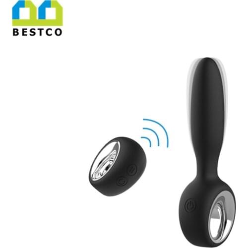 BESTCO 18+ Anal Plug Vibrator Sex Toys Butt Massage Vagina Stimulate Clitoris Orgasm Erotic Dildo Goods For Adult Couples