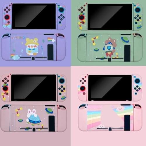 For nintendo switch case protective carrying carcasa nintendo switch case game Soft pink nintendo switch case bag kawaii